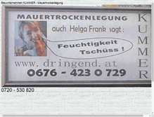 Tablet Screenshot of dringend.at